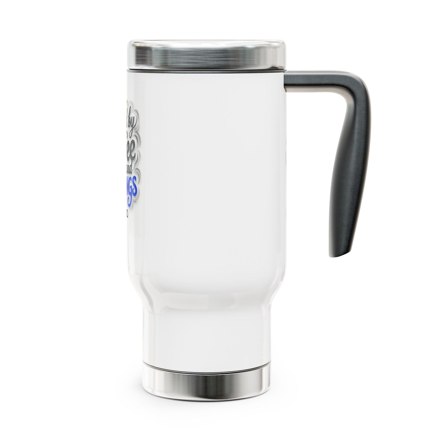 eLEND Stainless Steel Travel Mug with Handle