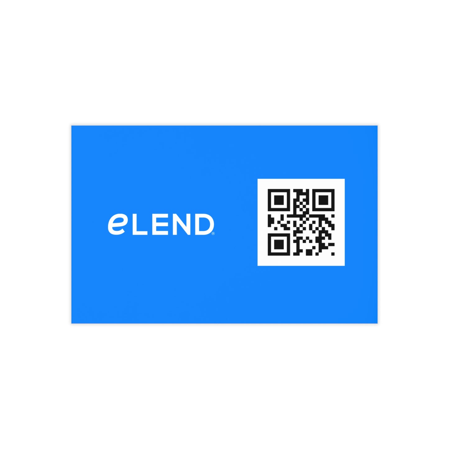 eLEND Business Cards (Double-Sided)