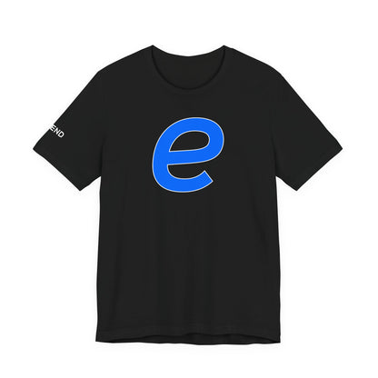 Royal 'e' Unisex Jersey Short Sleeve Tee