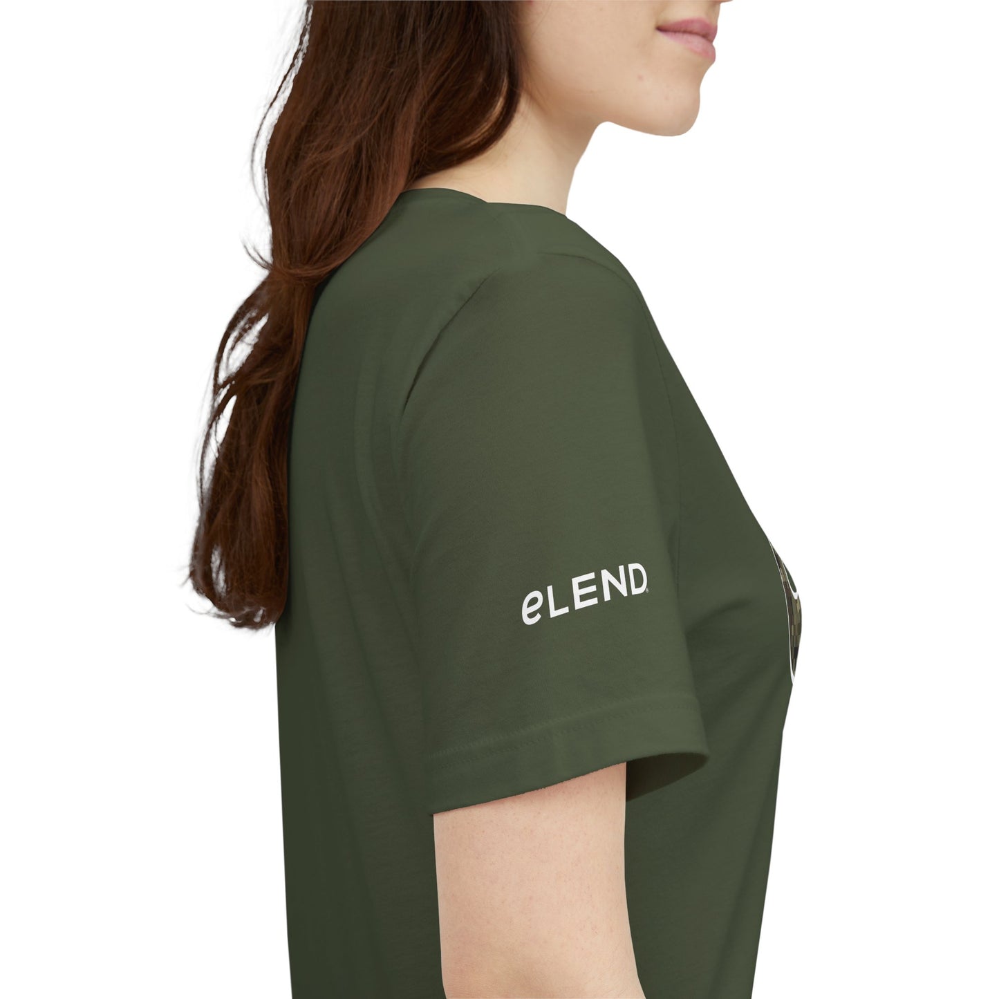 Digital Camo 'e' Unisex Jersey Short Sleeve Tee
