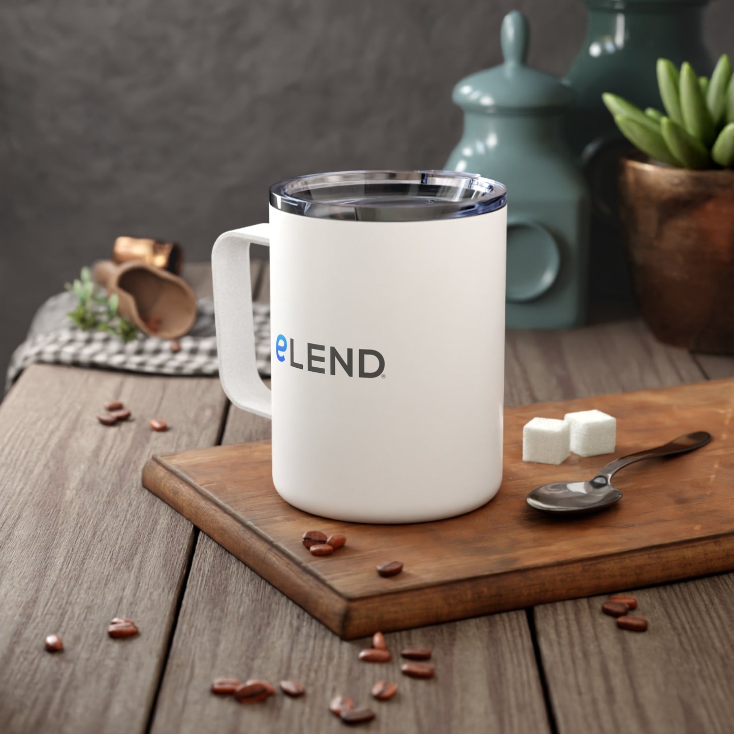 eLEND Insulated Coffee Mug, 10oz