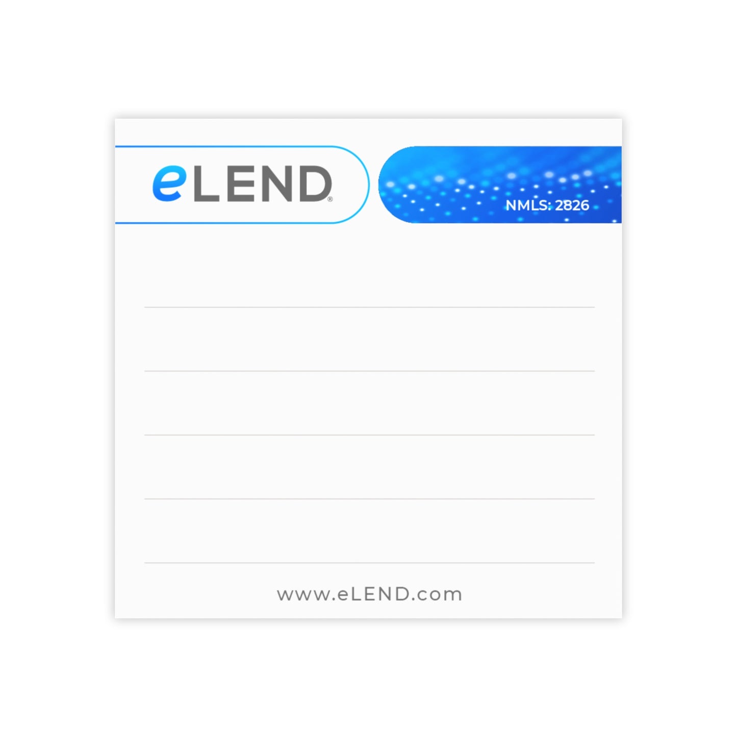 eLEND Post-it® Note Pads