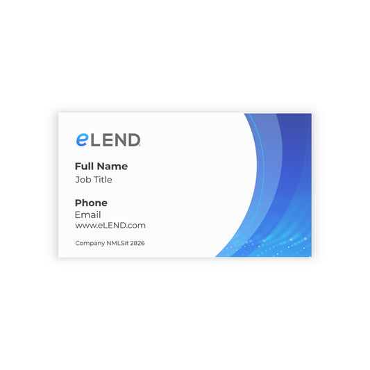 eLEND Business Cards (Single-Sided)