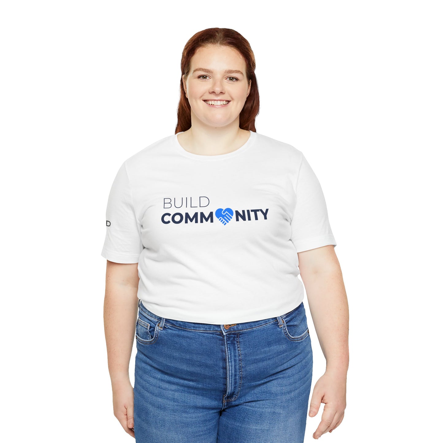 Build Community Unisex Jersey Short Sleeve Tee