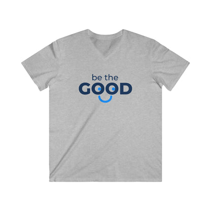 Be the Good Men's Fitted V-Neck Short Sleeve Tee