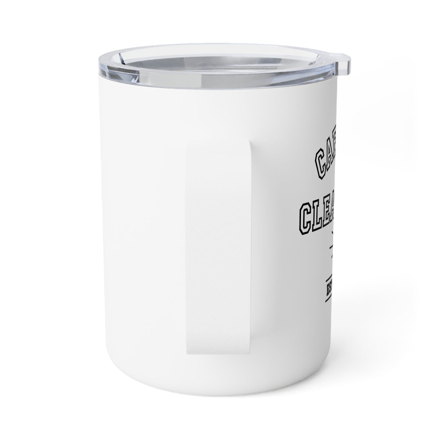 Insulated Clear to Close Coffee Mug