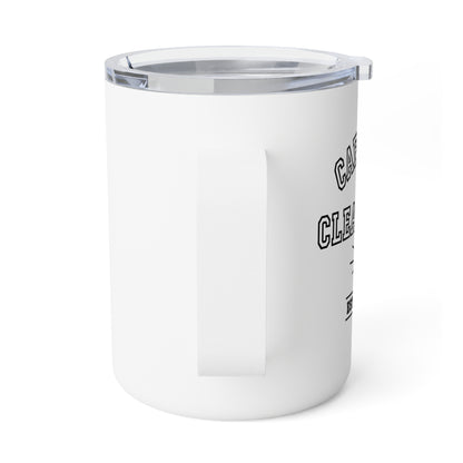 Insulated Clear to Close Coffee Mug