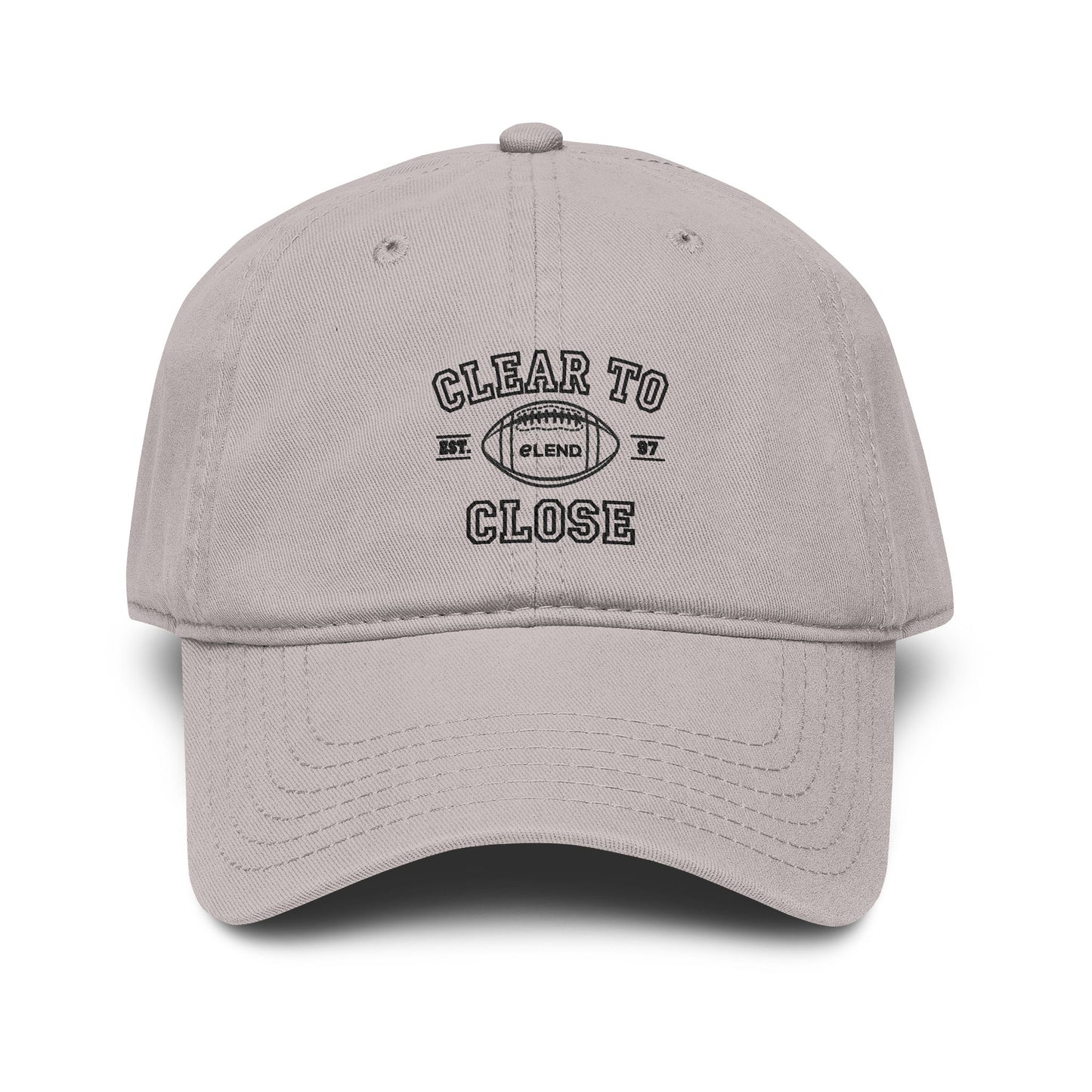 Clear to Close Baseball Hat