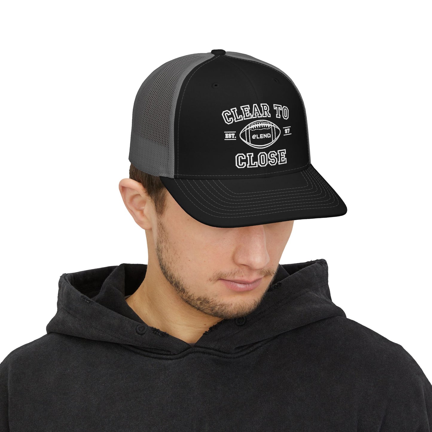 Clear to Close Trucker Hat