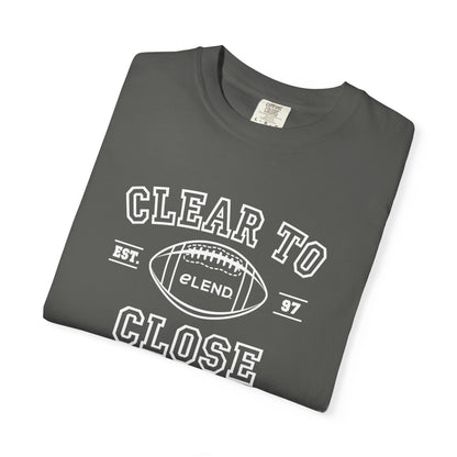 Football Clear to Close
