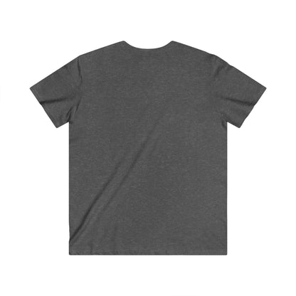 eLEND Men's Fitted V-Neck Short Sleeve Tee