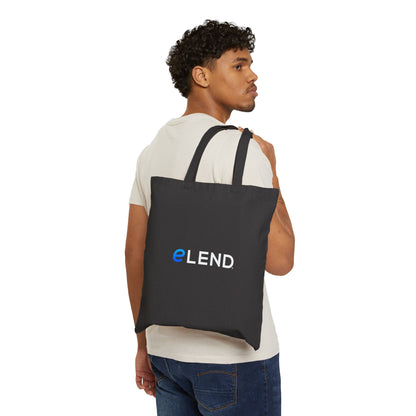eLEND Cotton Canvas Tote Bag