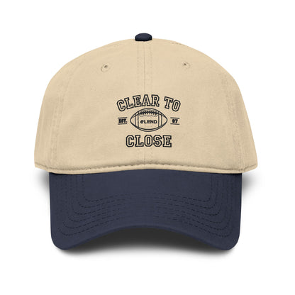 Clear to Close Baseball Hat