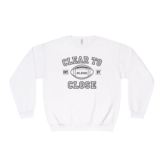 Clear to Close Football Sweatshirt