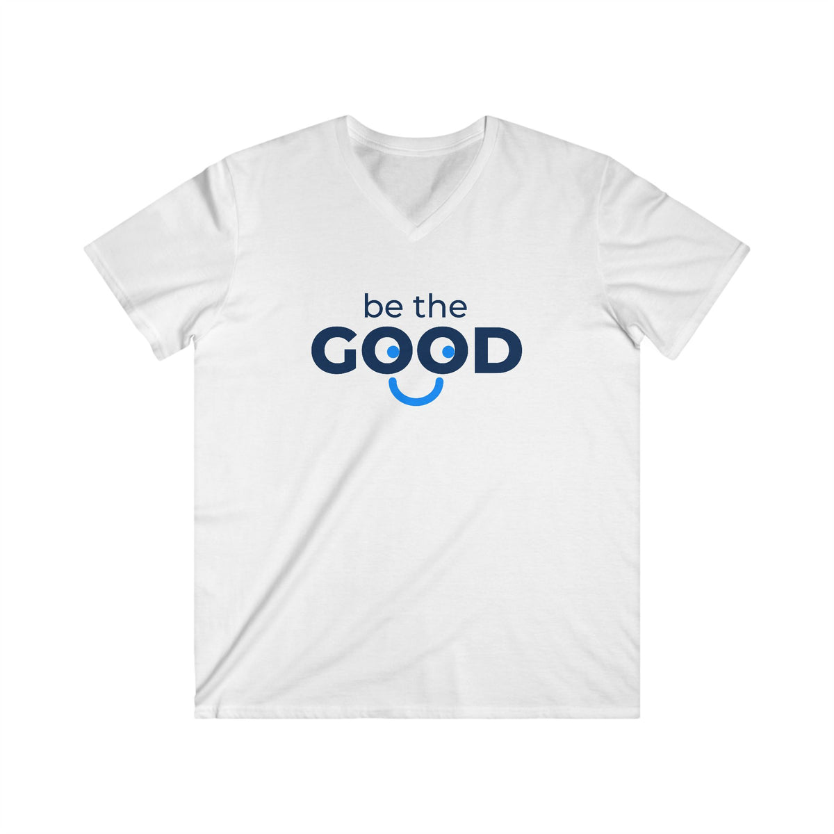 Be the Good Men's Fitted V-Neck Short Sleeve Tee