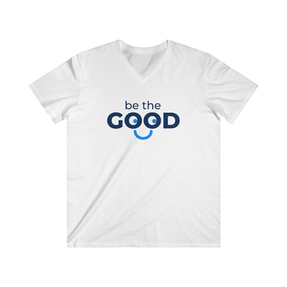 Be the Good Men's Fitted V-Neck Short Sleeve Tee