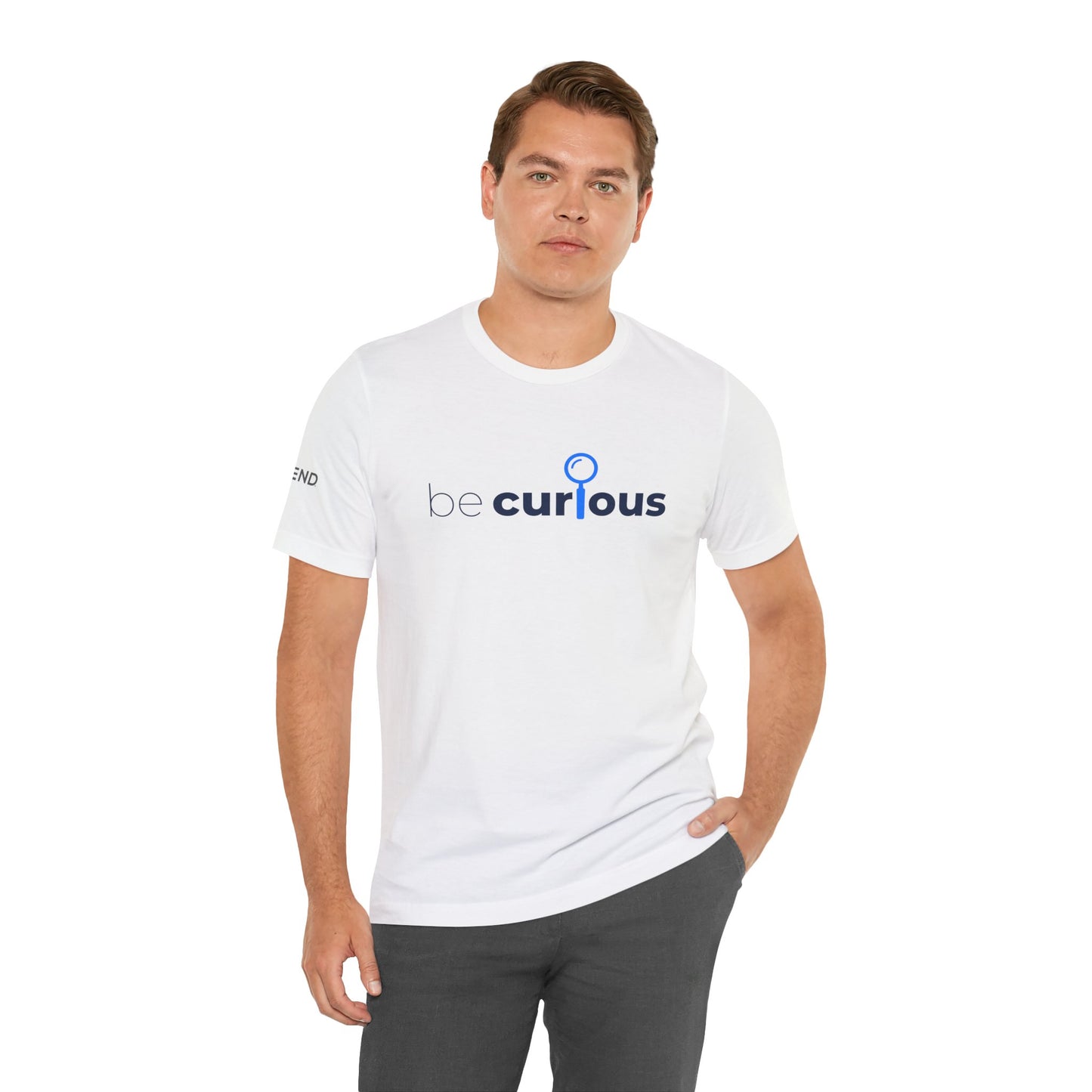 Be Curious Unisex Jersey Short Sleeve Tee