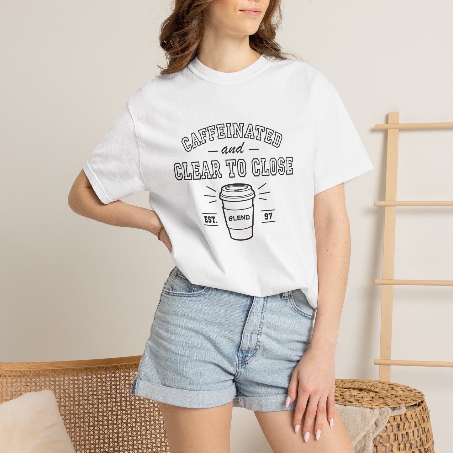Caffeinated & Clear to Close Tee