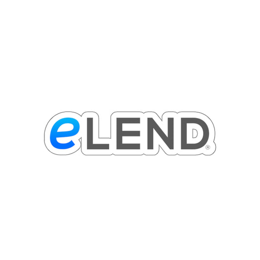 'eLEND' Die-Cut Stickers