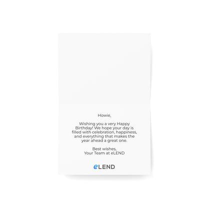 eLEND 'Happy Birthday' Cards