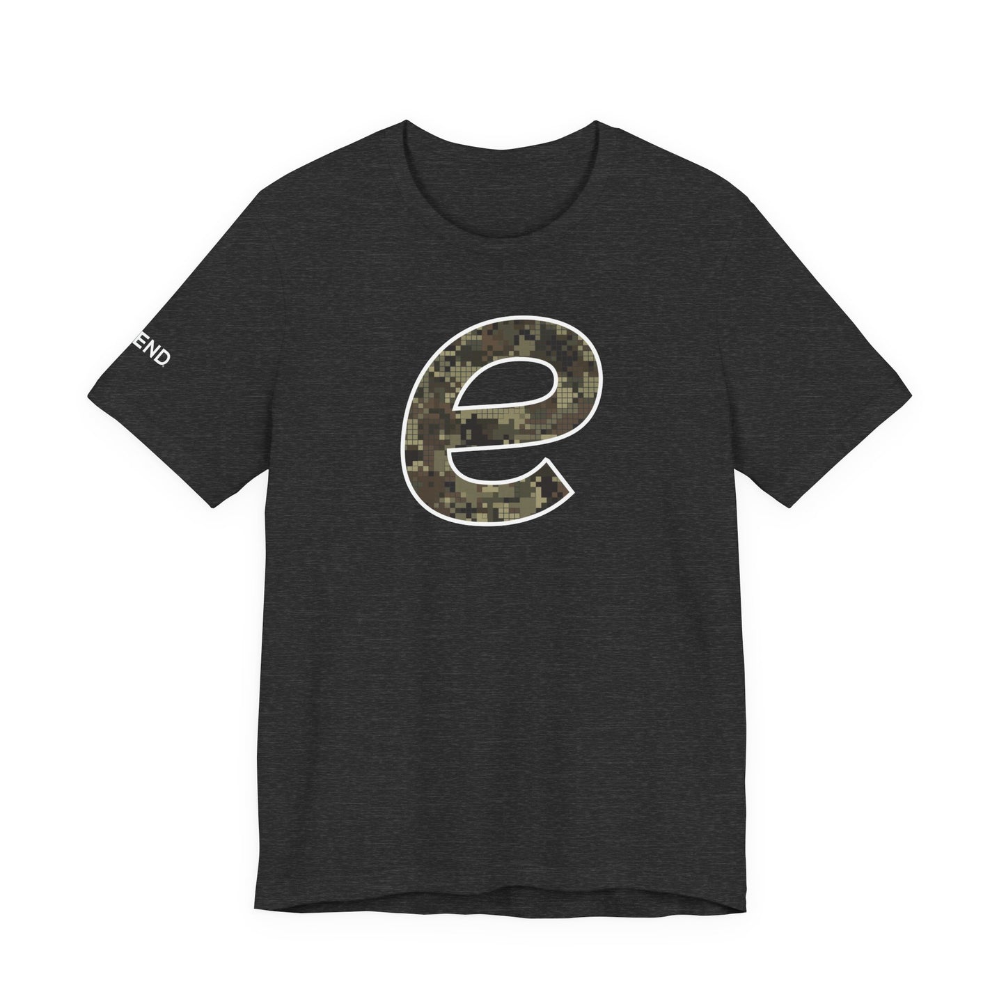 Digital Camo 'e' Unisex Jersey Short Sleeve Tee