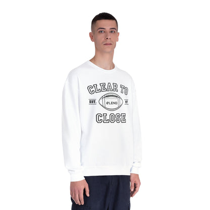 Clear to Close Football Sweatshirt