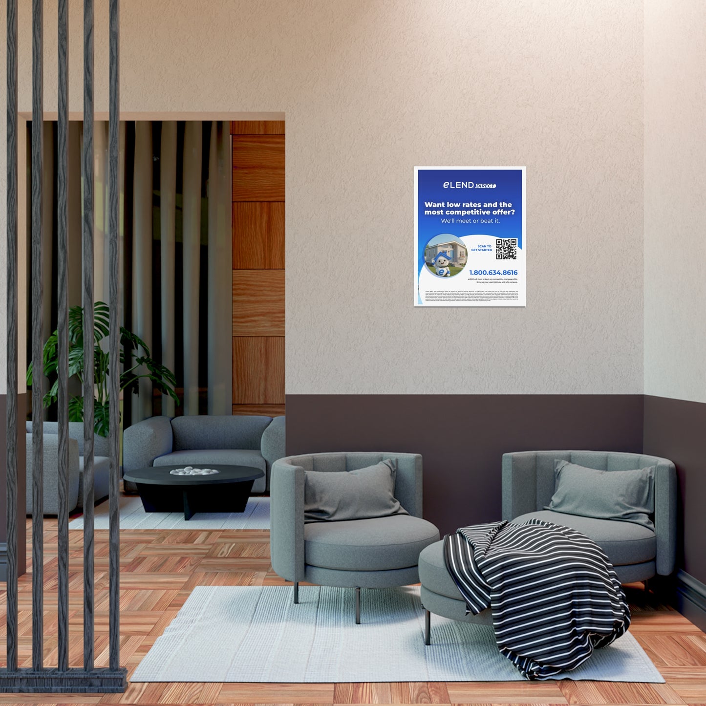 eLEND DIRECT Meet or Beat Lenderboard Poster