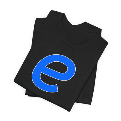 Royal 'e' Unisex Jersey Short Sleeve Tee