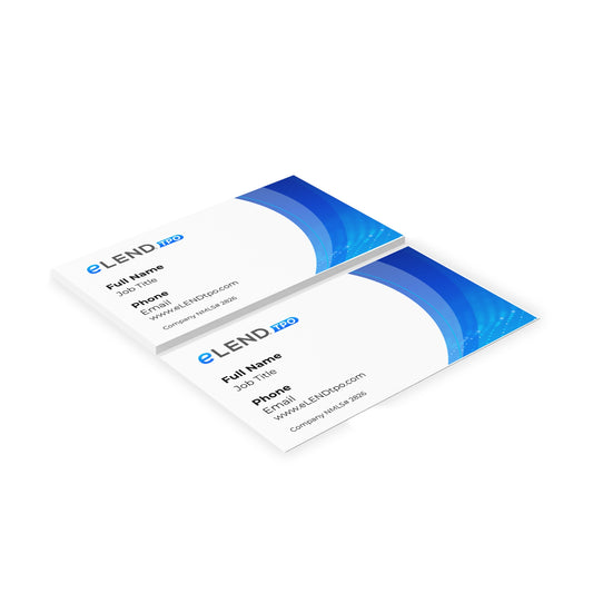eLEND TPO Business Cards (Single-Sided)