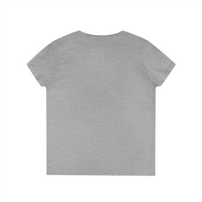 Be Curious Ladies' V-Neck T-Shirt
