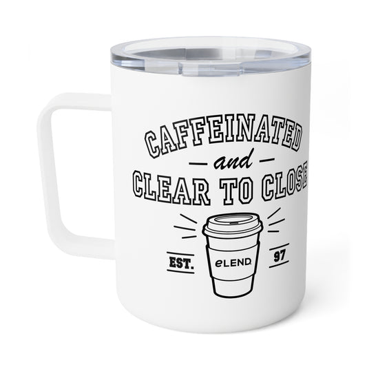 Insulated Clear to Close Coffee Mug