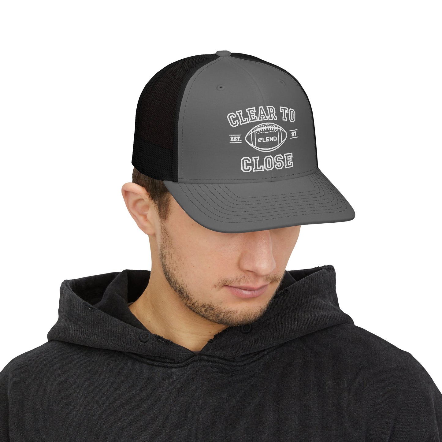 Clear to Close Trucker Hat