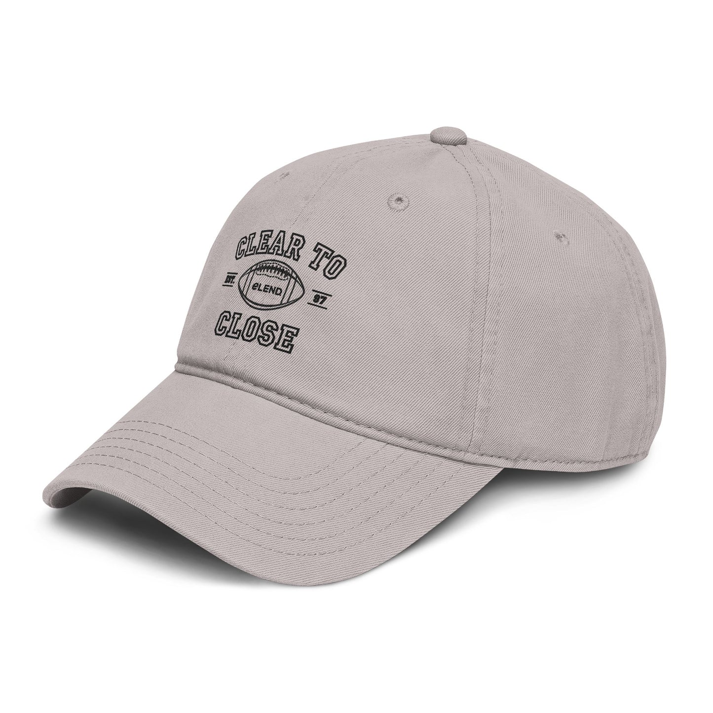 Clear to Close Baseball Hat