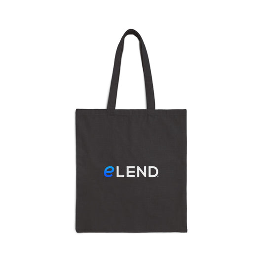 eLEND Cotton Canvas Tote Bag