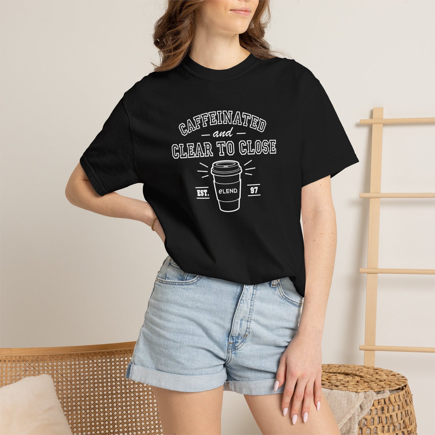Caffeinated & Clear to Close Tee