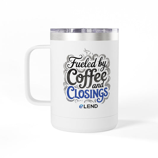 eLEND Coffee Mug Tumbler, 15oz