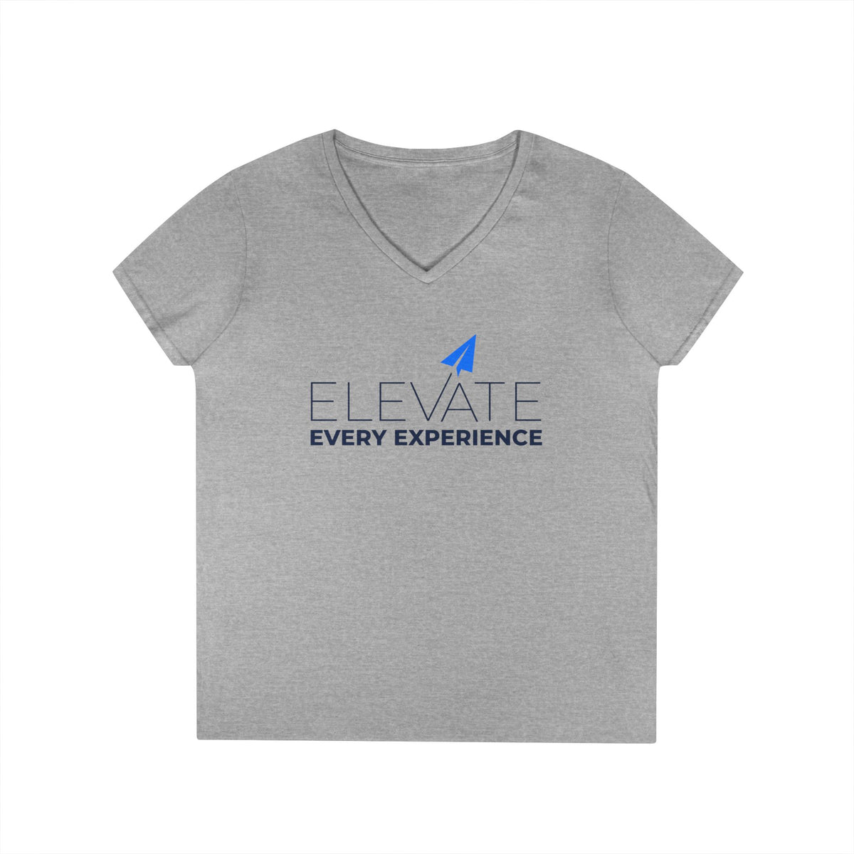 Elevate Every Experience Ladies' V-Neck T-Shirt