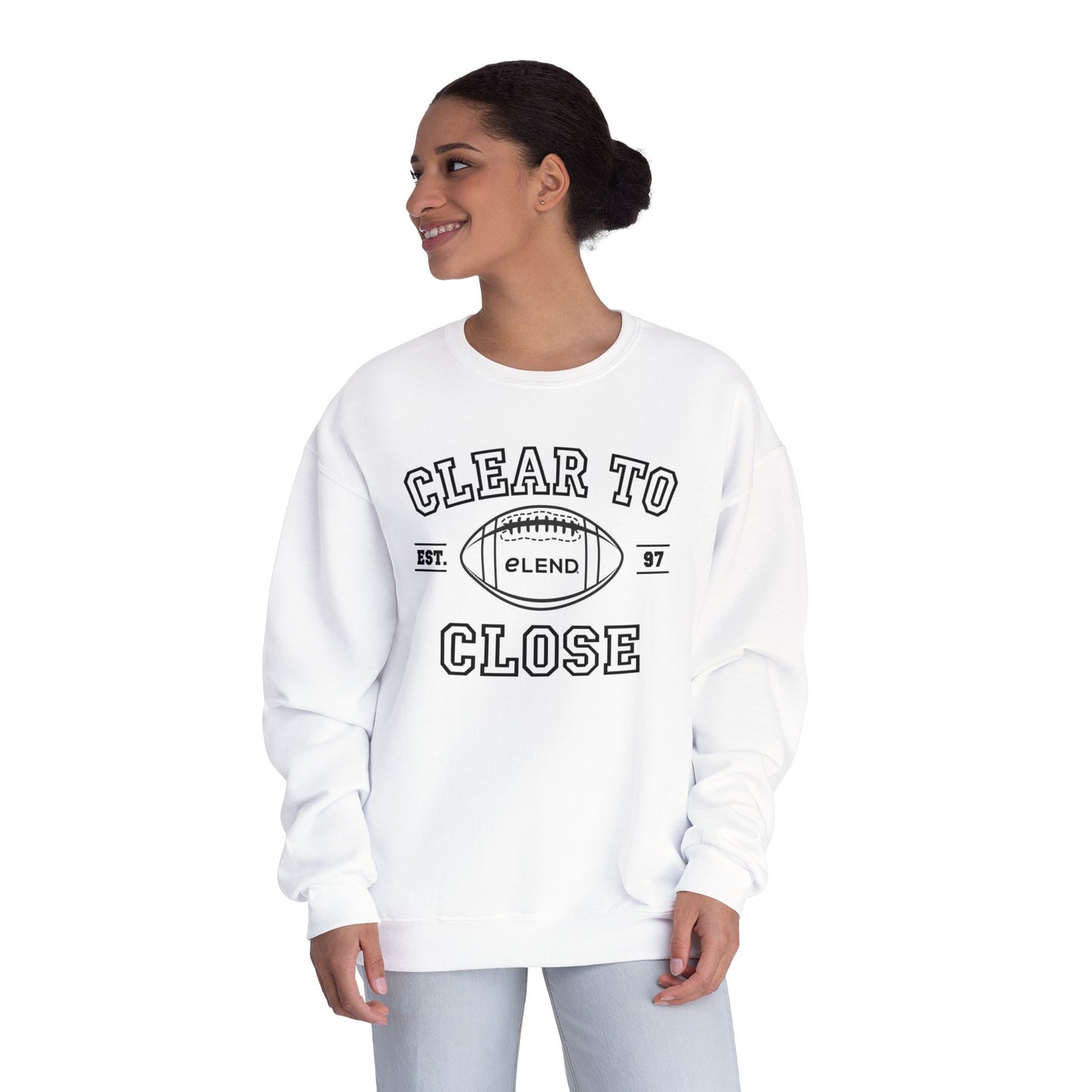 Clear to Close Football Sweatshirt