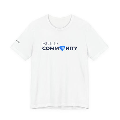 Build Community Unisex Jersey Short Sleeve Tee