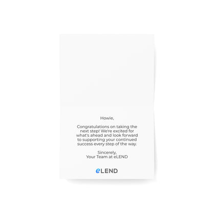 eLEND 'Let's Go' Cards