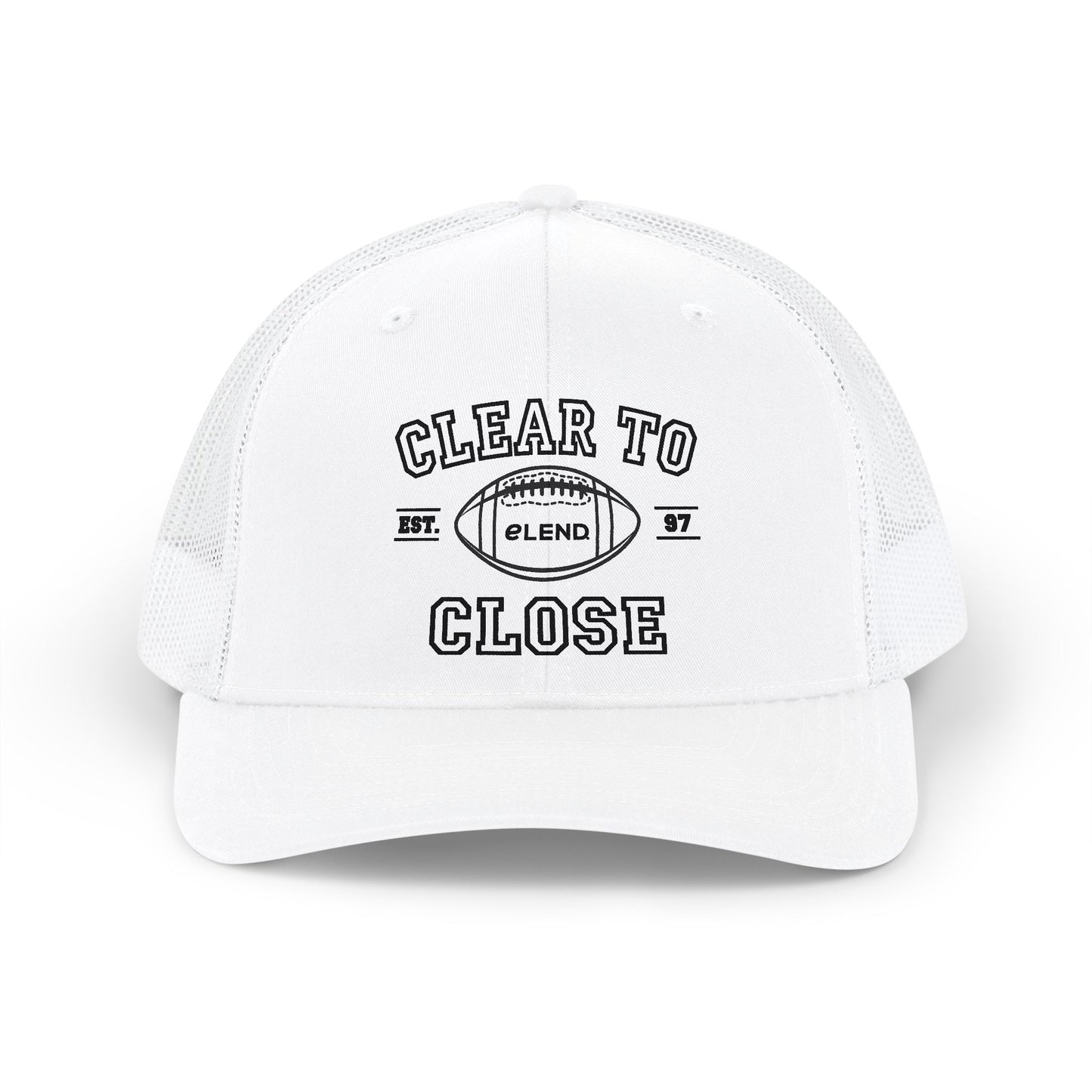 Clear to Close Trucker Hat