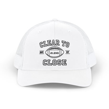 Clear to Close Trucker Hat