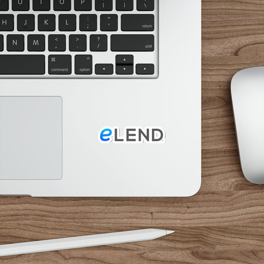 'eLEND' Die-Cut Stickers