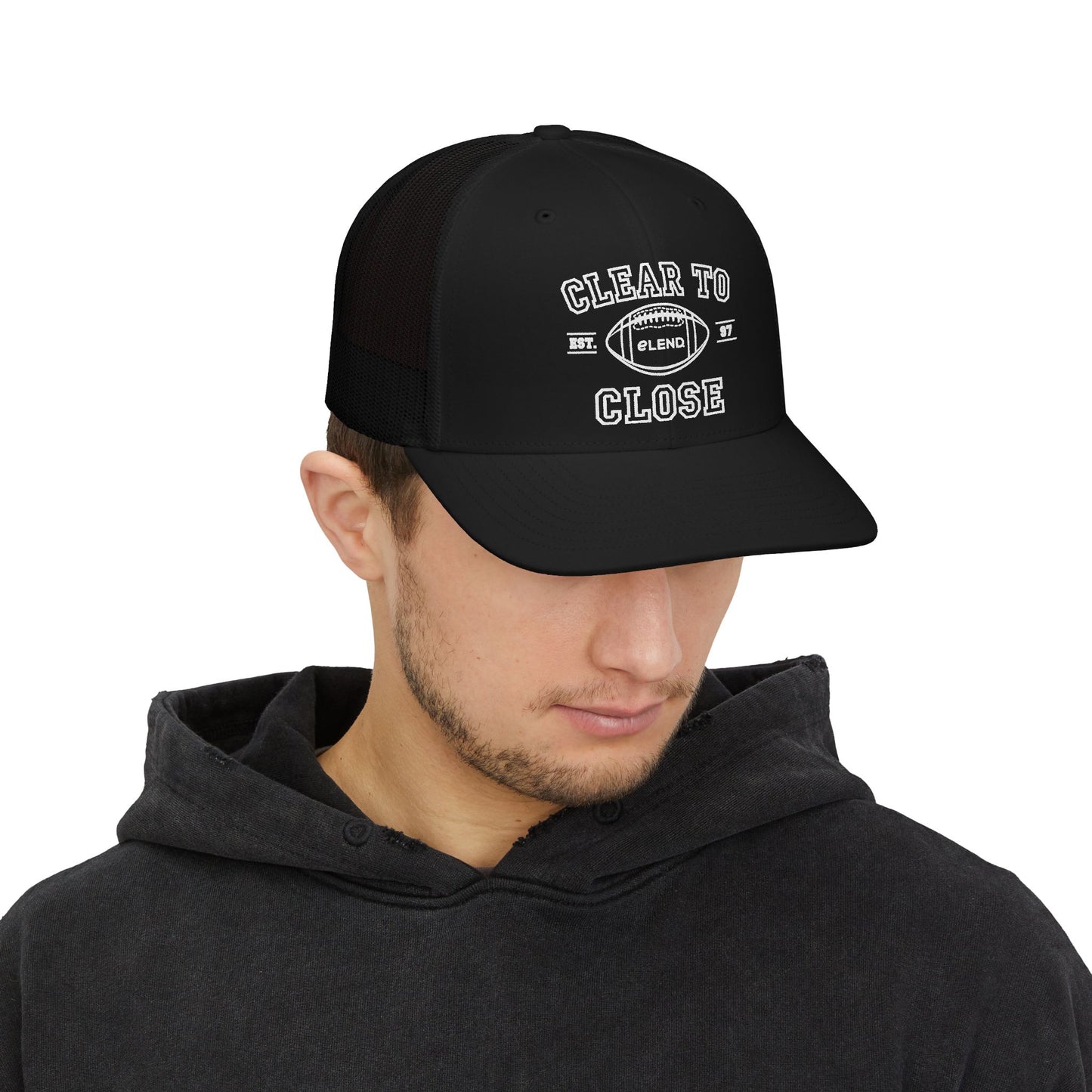 Clear to Close Trucker Hat
