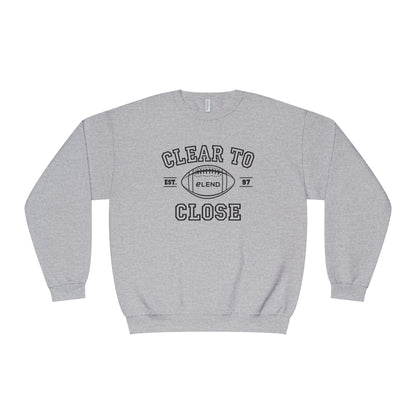 Clear to Close Football Sweatshirt