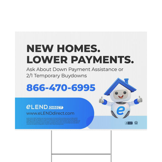 eLEND DIRECT Kick Down Sign